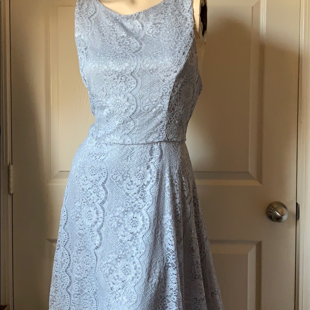 Sleeveless Lace Dress